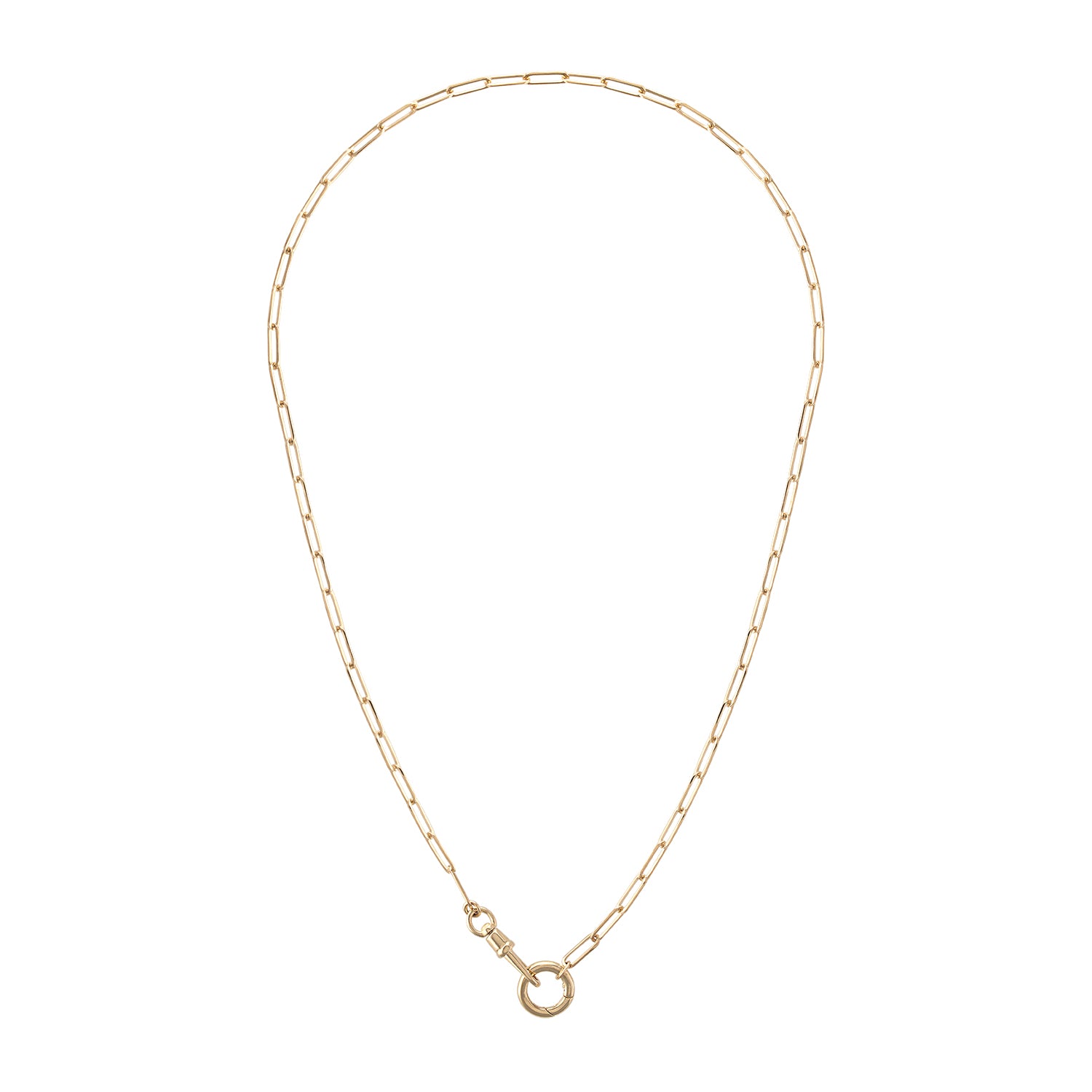 Paper Clip Double Clasp