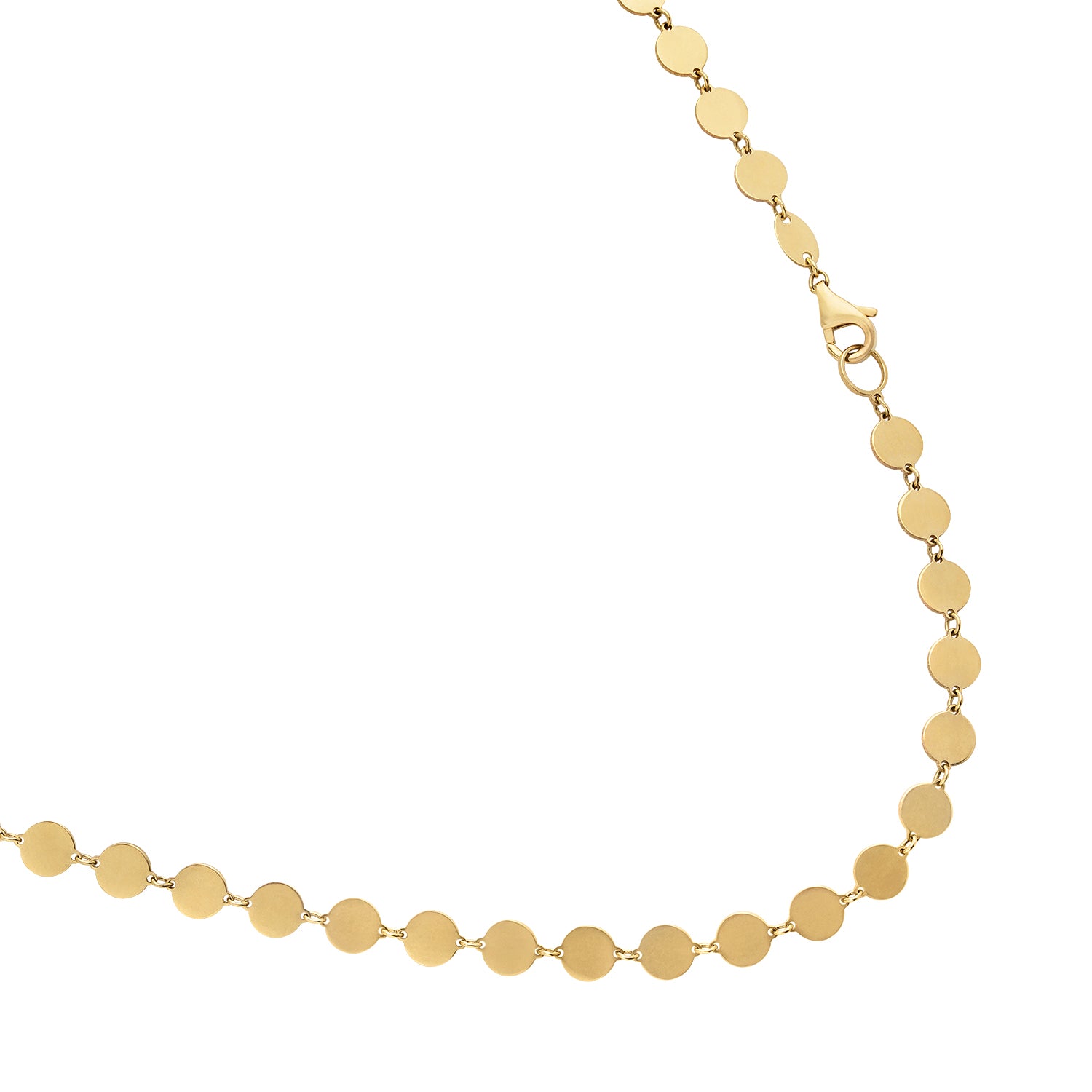 FULL DISC NK MED GOLD